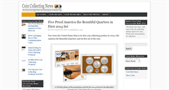 Desktop Screenshot of coincollectingnews.org