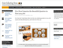 Tablet Screenshot of coincollectingnews.org