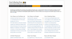 Desktop Screenshot of coinheadlines.coincollectingnews.org