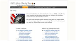 Desktop Screenshot of coins.coincollectingnews.org