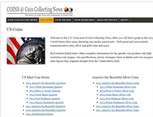Tablet Screenshot of coins.coincollectingnews.org